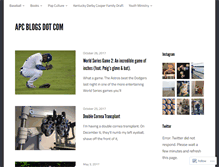 Tablet Screenshot of apcblogs.com